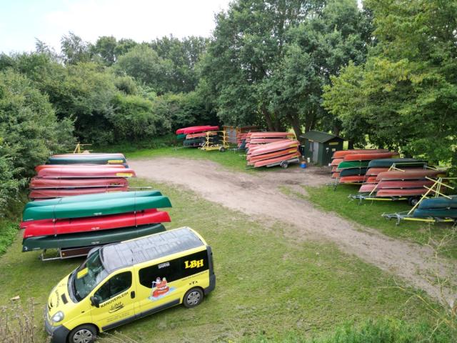 Campingplatz, Gastro, Catering direkt am Fluss Treene, Kanustation - 1